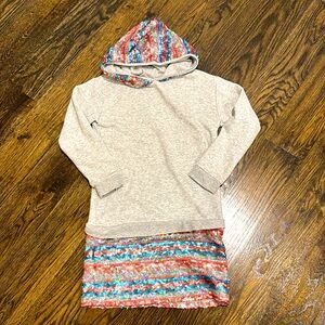 Billieblush sequined sweatshirt dress